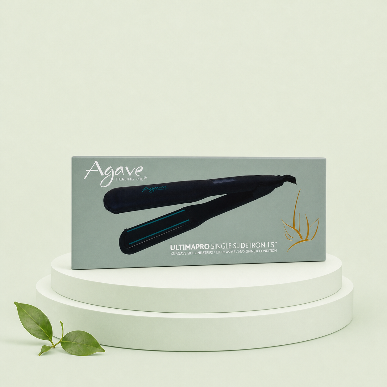 اتو مو آگاوه نانو سیلیکون حرفه ای AGAVE